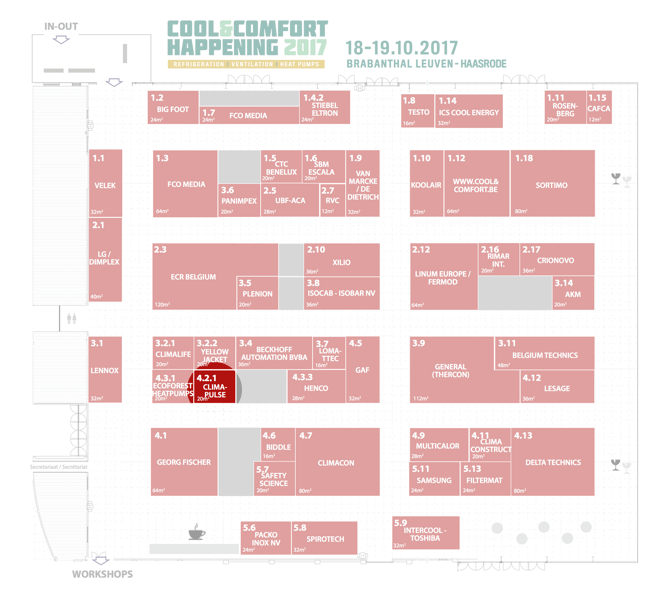 Plattegrond Cool And Comfort